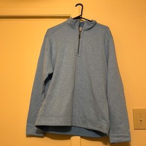 Tommy Bahama Blue Zip Up Sweater